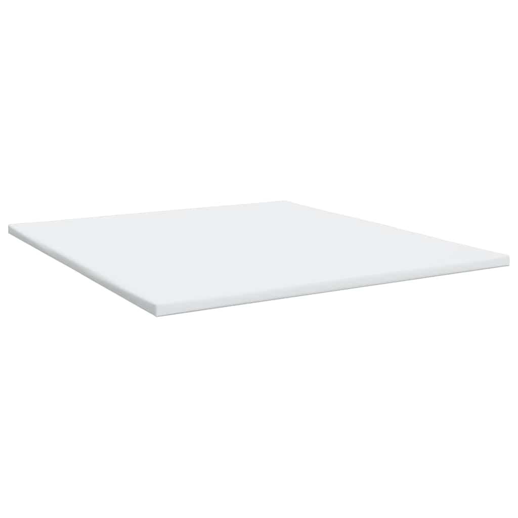 Box Spring Bed with Mattress Black Double Fabric