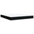 Box Spring Bed with Mattress Black Queen Fabric