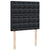 Box Spring Bed with Mattress Black King Single Faux Leather