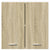 Hanging Cabinet Sonoma Oak 60x31x60 cm Engineered Wood