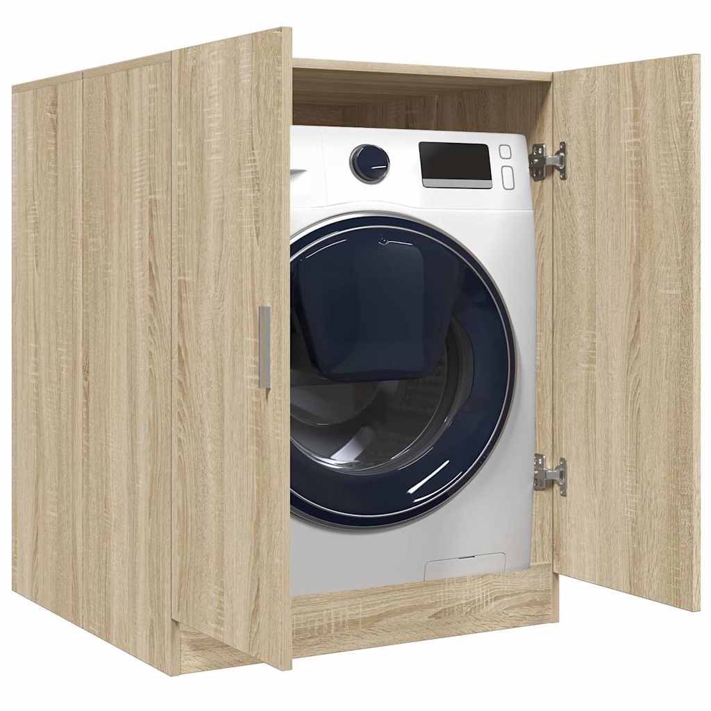 Washing Machine Cabinet Sonoma Oak 70.5x71.5x91.5 cm