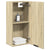 Wall-mounted Bathroom Cabinet Sonoma Oak 32x20x67 cm