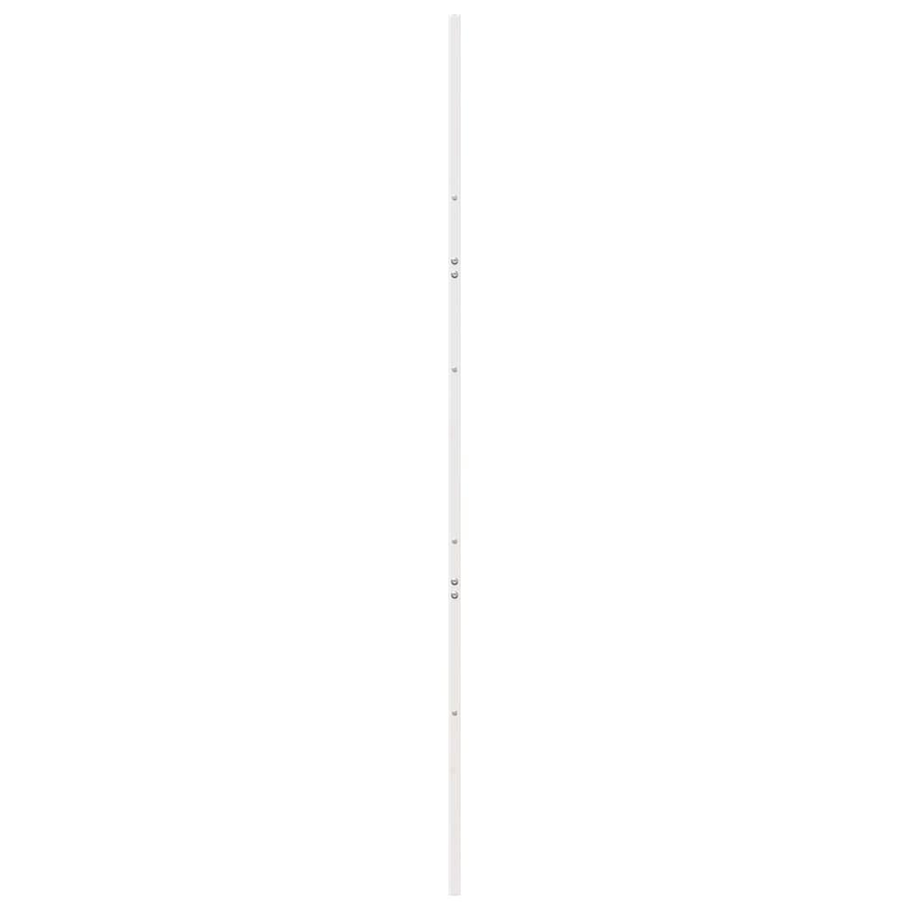 Barn Door White 80x208 cm Solid Wood Pine