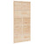 Barn Door 100x208 cm Solid Wood Pine