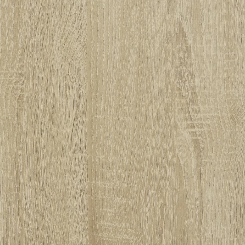 Bathroom Cabinet Sonoma Oak 32x25.5x190 cm Engineered Wood