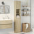 Bathroom Cabinet Sonoma Oak 32x25.5x190 cm Engineered Wood