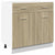 Drawer Bottom Cabinet Sonoma Oak 80x46x81.5 cm Engineered Wood