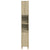 Bathroom Cabinet Sonoma Oak 30x30x190 cm Engineered Wood
