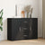 Sideboard Black 90.5x29.5x65 cm Engineered Wood