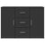 Sideboard Black 90.5x29.5x65 cm Engineered Wood