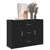 Sideboard Black 90.5x29.5x65 cm Engineered Wood