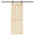 Sliding Door Hardware Kit 213,5 cm Steel Black