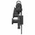 Sliding Door Hardware Kit 152,5 cm Steel Black