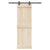 Sliding Door Hardware Kit 152,5 cm Steel Black