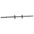 Sliding Door Hardware Kit 213,5 cm Steel Black