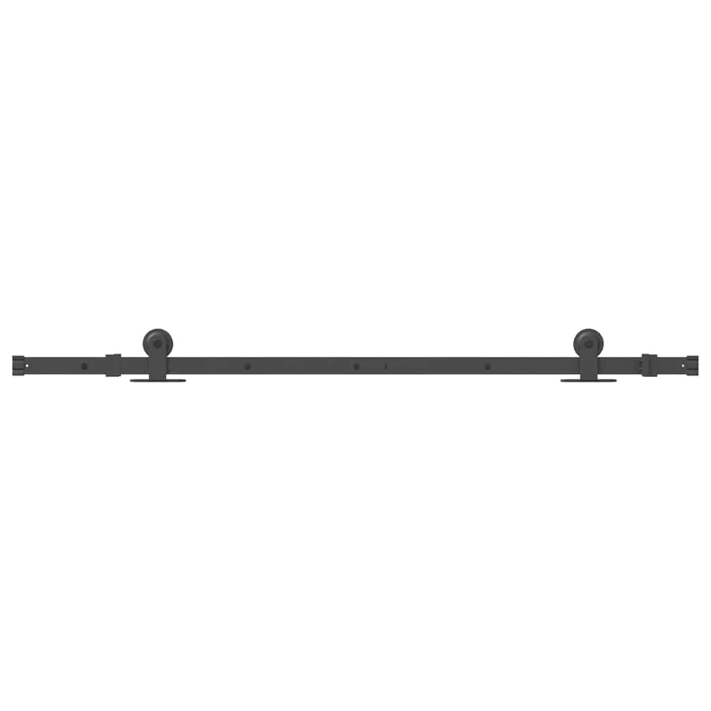 Sliding Door Hardware Kit 152,5 cm Steel Black