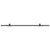 Sliding Door Hardware Kit 213,5 cm Steel Black