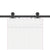Sliding Door Hardware Kit 213,5 cm Steel Black
