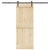 Sliding Door Hardware Kit 213,5 cm Steel Black