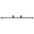 Sliding Door Hardware Kit 200 cm Steel Black