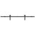 Sliding Door Hardware Kit 183 cm Steel Black