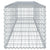 Gabion Basket with Cover 300x50x50 cm Galvanised Iron