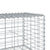 Gabion Basket with Cover 500x50x50 cm Galvanised Iron