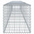 Gabion Basket with Cover 600x50x50 cm Galvanised Iron