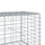 Gabion Basket with Cover 600x50x50 cm Galvanised Iron