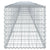 Gabion Basket with Cover 900x50x50 cm Galvanised Iron