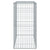 Gabion Basket with Cover 100x50x100 cm Galvanised Iron