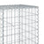 Gabion Basket with Cover 100x50x100 cm Galvanised Iron