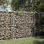 Gabion Basket with Cover 100x50x100 cm Galvanised Iron