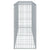 Gabion Basket with Cover 200x50x100 cm Galvanised Iron