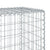 Gabion Basket with Cover 200x50x150 cm Galvanised Iron