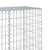 Gabion Basket with Cover 100x50x200 cm Galvanised Iron