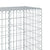 Gabion Basket with Cover 500x50x200 cm Galvanised Iron