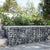 Gabion Basket with Cover 100x100x50 cm Galvanised Iron