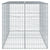 Gabion Basket with Cover 200x100x100 cm Galvanised Iron