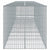 Gabion Basket with Cover 600x100x100 cm Galvanised Iron