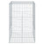 Gabion Basket with Cover 100x100x150 cm Galvanised Iron