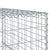 Gabion Basket with Cover 200x100x150 cm Galvanised Iron