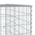 Gabion Basket with Cover 100x100x200 cm Galvanised Iron