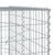 Gabion Basket with Cover 500x100x200 cm Galvanised Iron