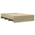 Bed Frame without Mattress Sonoma Oak 135x190 cm Engineered Wood