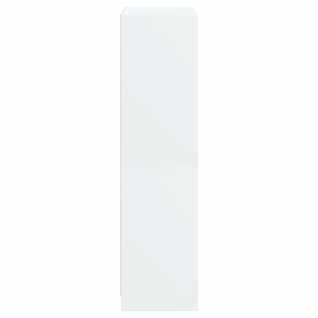 Highboard with Doors White 68x37x142 cm Engineered Wood