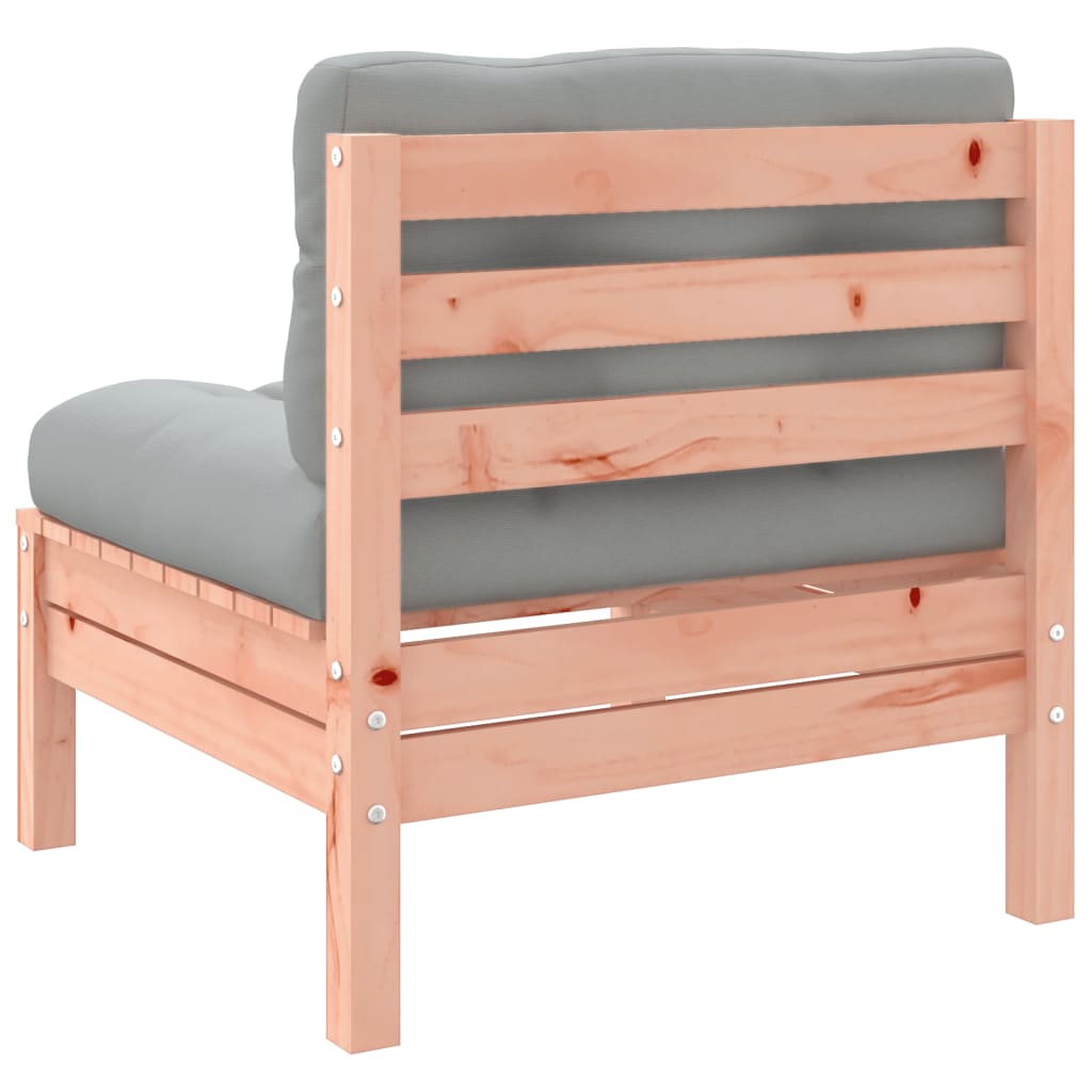 10 Piece Garden Sofa Set with Cushions Solid Wood Douglas Fir