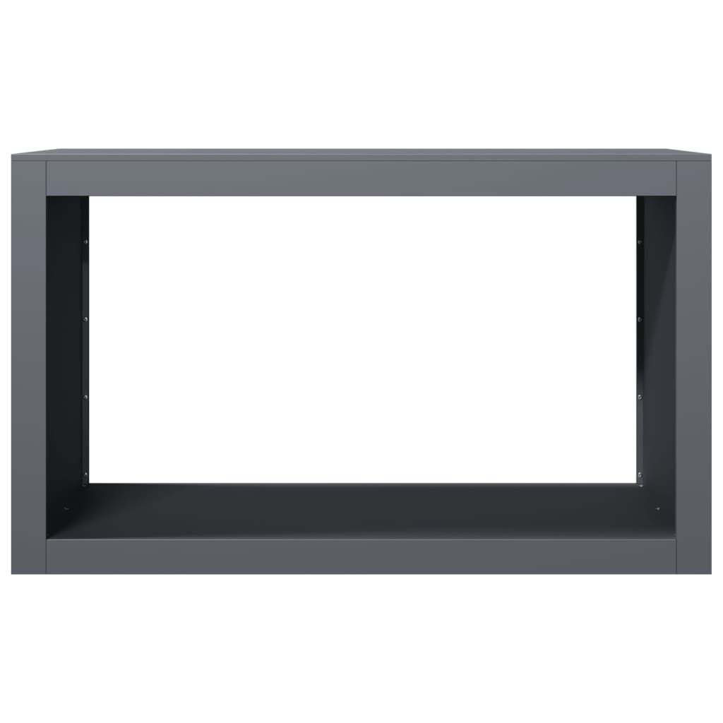 Firewood Rack Anthracite 100x40x60 cm Steel