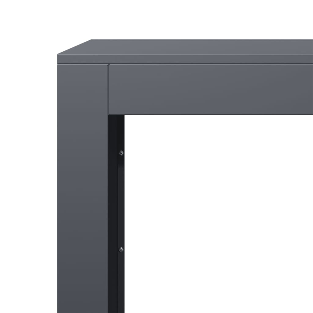Firewood Rack Anthracite 100x40x60 cm Steel
