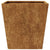 Garden Planters 2 pcs 40x40x40 cm Weathering Steel